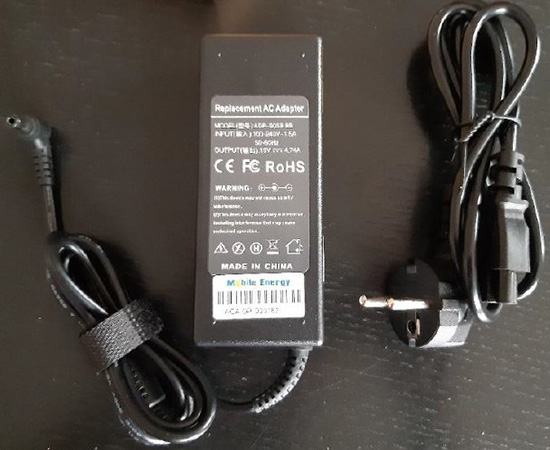 Mobile Energy — TECRA notebook replacement AC Adapter