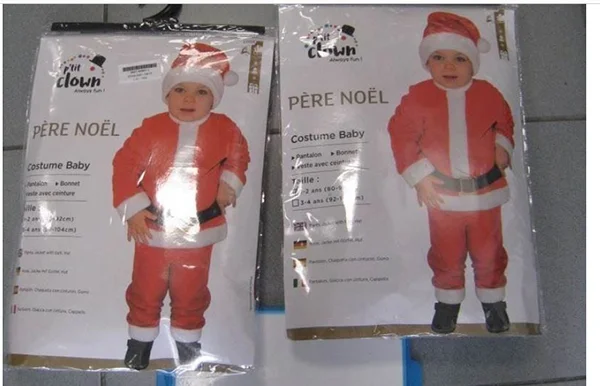 P'tit Clown — Père Noël - Costume Baby