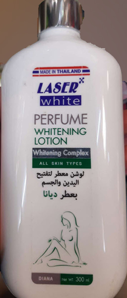 Laser white — Perfume Whitening Lotion All skin types Diana