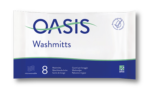Oasis — Oasis Washmitts; Oasis Washmitts Unperfumed