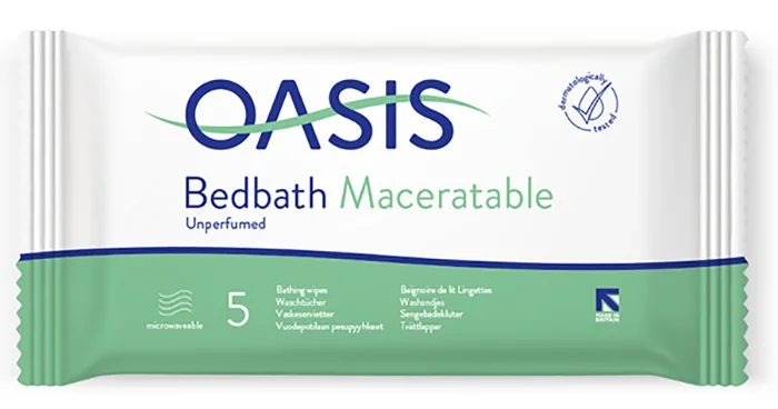 Oasis — Oasis Bedbath Maceratable Perfumed; Oasis Bedbath Maceratable Unperfumed