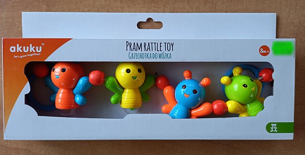 akuku — Pram rattle toy