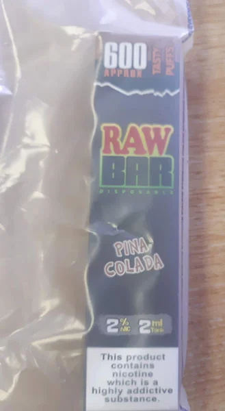 Raw Bar — Raw Bar 600 Approx. Tasty Puffs 20 mg/ml (2%)
