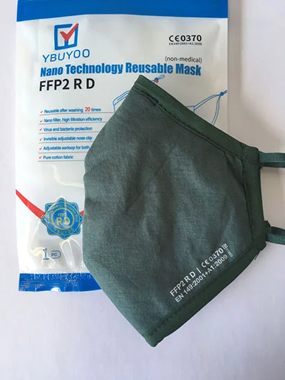 YBUYOO — YBUYOO Nano Technology Reusable Mask FFP2 R D