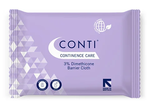 Conti — Conti Continence Care 3% Dimethicone Barrier Cloth
