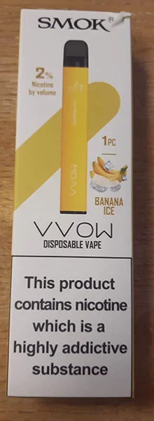 SMOK VVOW — SMOK VVOW 20 mg/ml (2%) nicotine concentration
