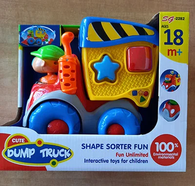 Cute bump truck