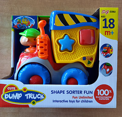 Cute bump truck