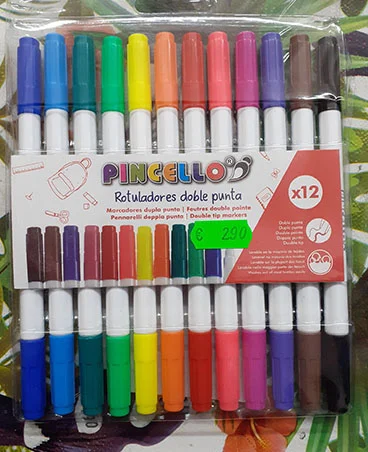 Pincello — Rotuladores doble punta
