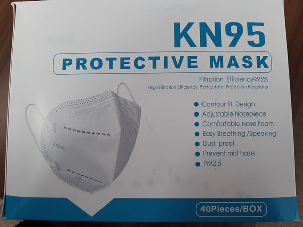 KN95 Protective mask — Respirátor KN95 bílá