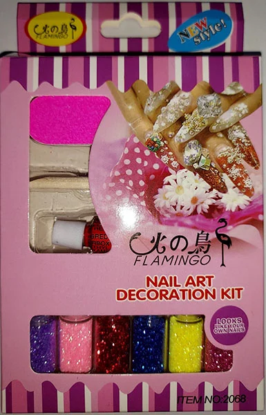 Flamingo — Nail art decoration kit
