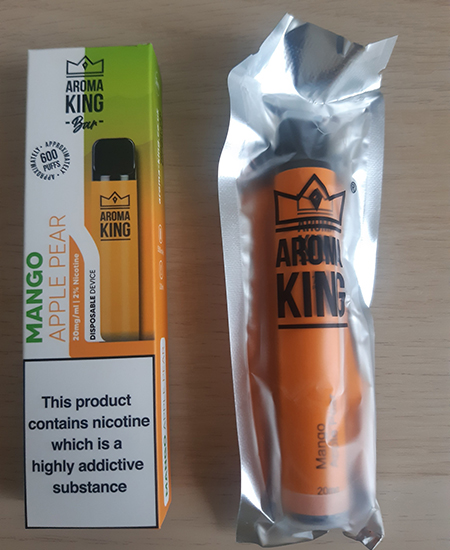 Aroma King Bar 600 puffs E-cigarette Disposable — Aroma King Bar 600 puffs