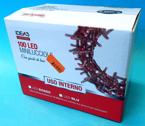 IDEA — IDEA’S CHRISTMAS 100 LED  MINILUCCIOLE