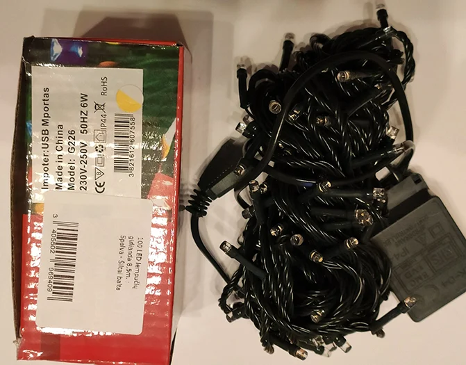 Garland 100 LED bulbs