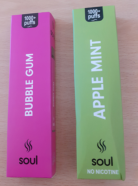 Soul — Apple mint and Bubble gum