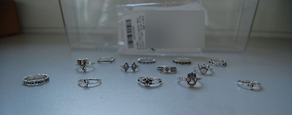 Ushiny — Ushiny Boho Opal Fingerringe Siver Moon Joint Knöchelringe Geschnitzte Fatima Handring Set Stapelbar