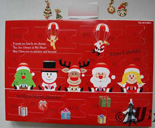 MJARTORIA — MJARTORIA Schmuck Adventskalender 2021 Damen Mädchen Frauen Kinder Xmas Weihnachtskalendar mit 24 Üb