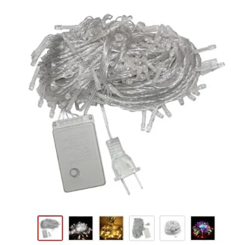 Guirlande LED féerique étanche d'extérieur, 50M/400 100M/600 - CA 220V