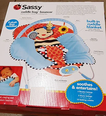 Sassy — Sassy cuddle bug bouncer