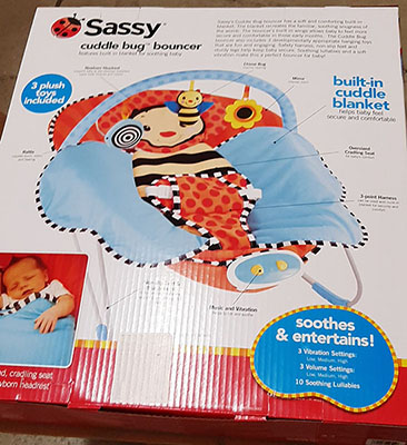 Sassy — Sassy cuddle bug bouncer