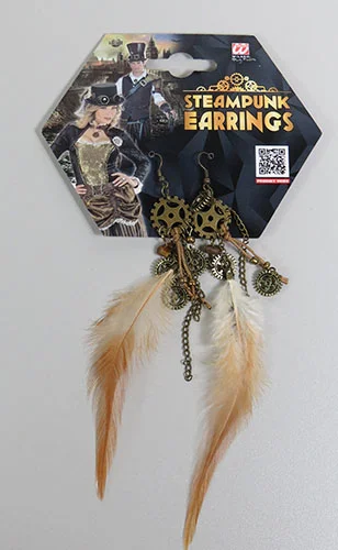 WIDMANN — Steampunk earrings