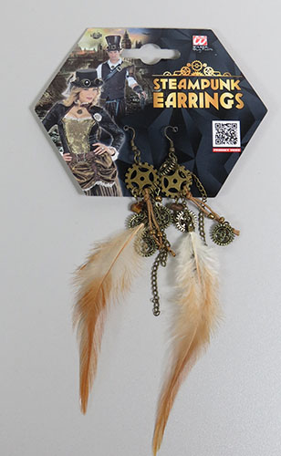 WIDMANN — Steampunk earrings