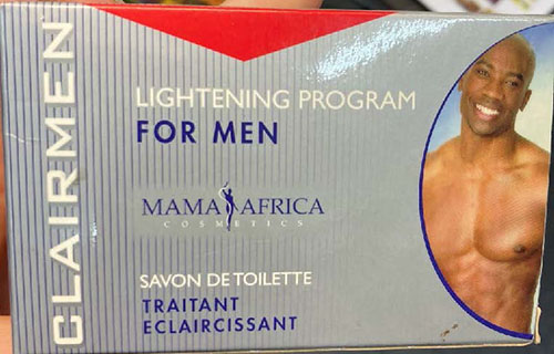 Mama Africa Cosmetics — Clairmen Lightening program for men
