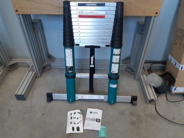 Vonroc — Telescopic Ladder 3.8M