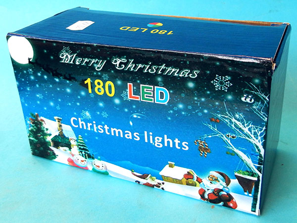Merry Christmas 180 LED Christmas lights