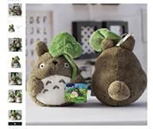 Jouet en peluche pour enfants poupée Anime Totoro, poupée oreiller Totoro en peluche poupée cadeau