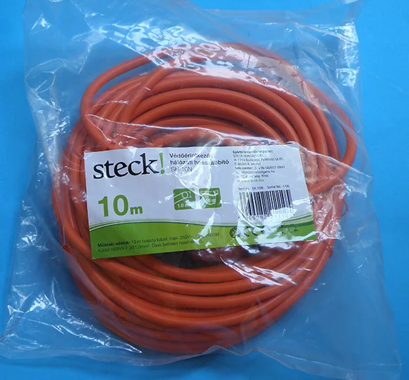 steck! — Védőérintkezős hálózati hosszabbító