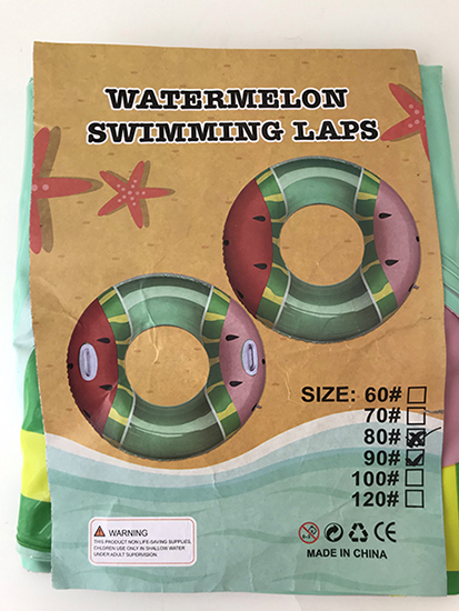 Summer Inflatable Swimming Rings Pool Float Tube Round Shaped Swim Rings Adult