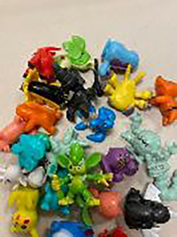 Toy mini figures monster animation model collection