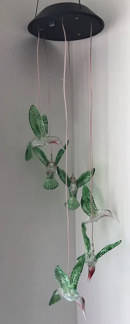 Solar powered lamp