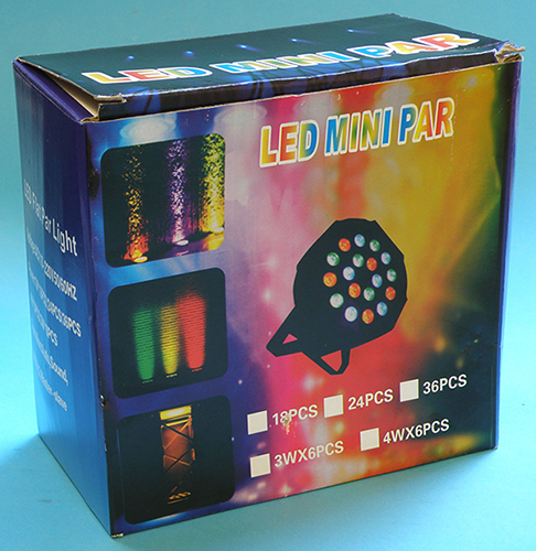 LED MINI PAR / LED Flat Par Light