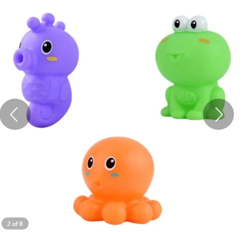 Ing Baby — Baby Bathing Floating Soft Rubber Animals Water Tu
