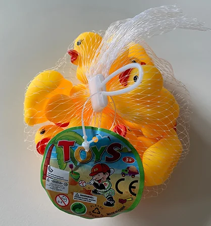 Set of rubber ducks