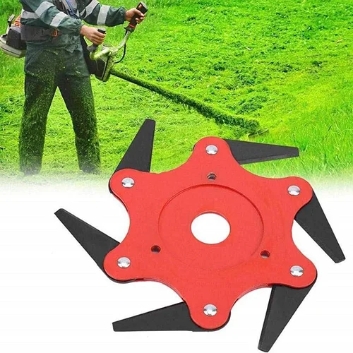 Flail-type cutting attachment for brush cutter