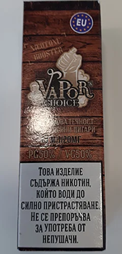 Vapor`s choice — Nicotine booster