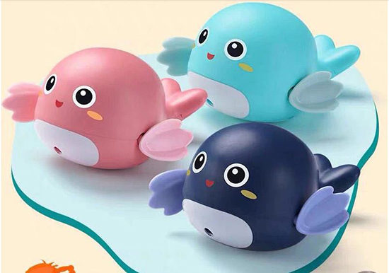 Baby Bath Toys Cute Cartoon Tortoise Whale Animal