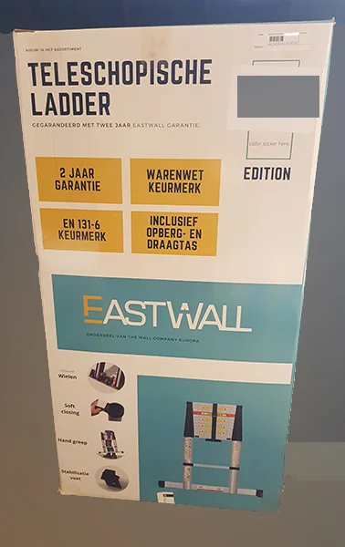 Eastwall — Telescopische ladder