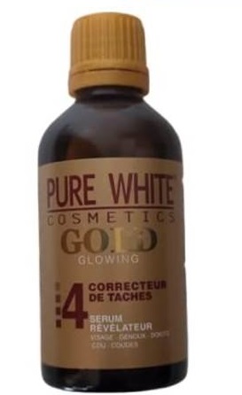 Pure White — Gold Glowing - Correcteur de tâches - Sérum révélateur