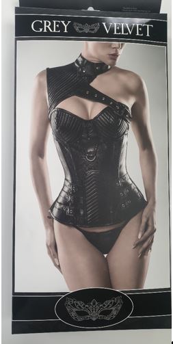 Grey Velvet — Corsage, Schulterteil, Tanga