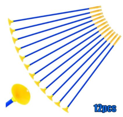 Toy bow with sucker