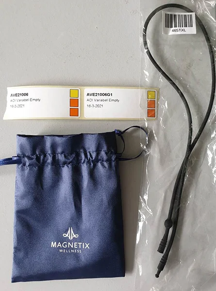 Magnetix — Magnetix Magnetic necklace with negative ions of skinfriendly silicons