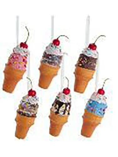 KURT S. ADLER — Ornament Foam Ice Cream