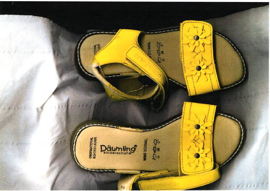 Däumling — Riemchensandalen schmal Gr. 28