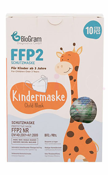 BioGram (widerrechtliche Verwendung des Markenzeichens) — Particle filter mask