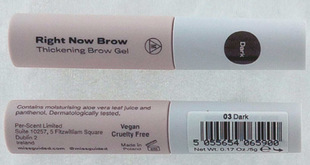 Missguided — Right Now Brow Thickening Brow Gel