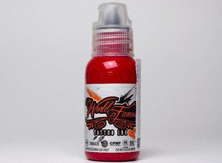 World Famous Tattoo Ink — Samuel O´Reilly Red